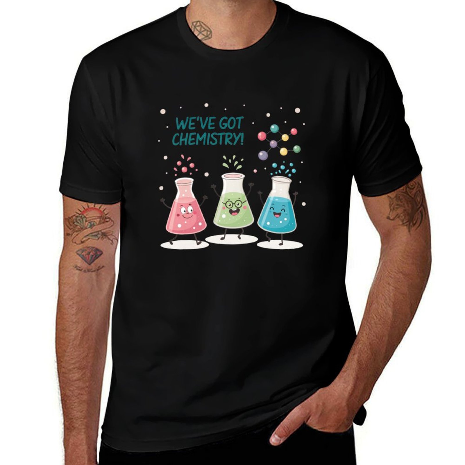 Science Buddies - Science Beaker Buddies 티셔츠 경량 하이킹