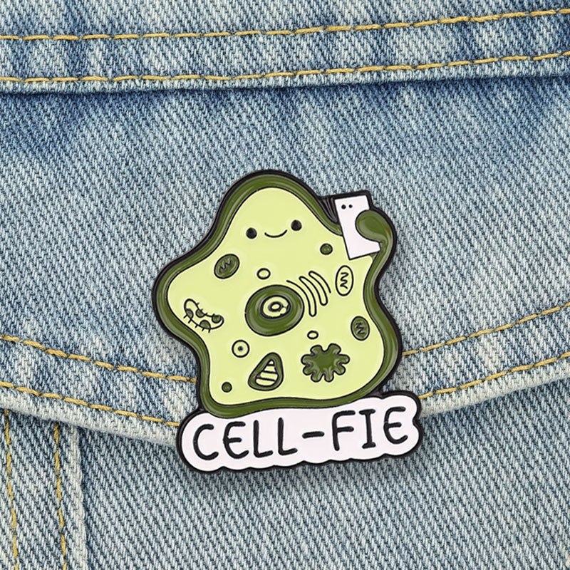 CELL-FIE 생물학 세포 에나멜 핀 만화 과학 농담 - Science Buddies 리뷰 및 가격
