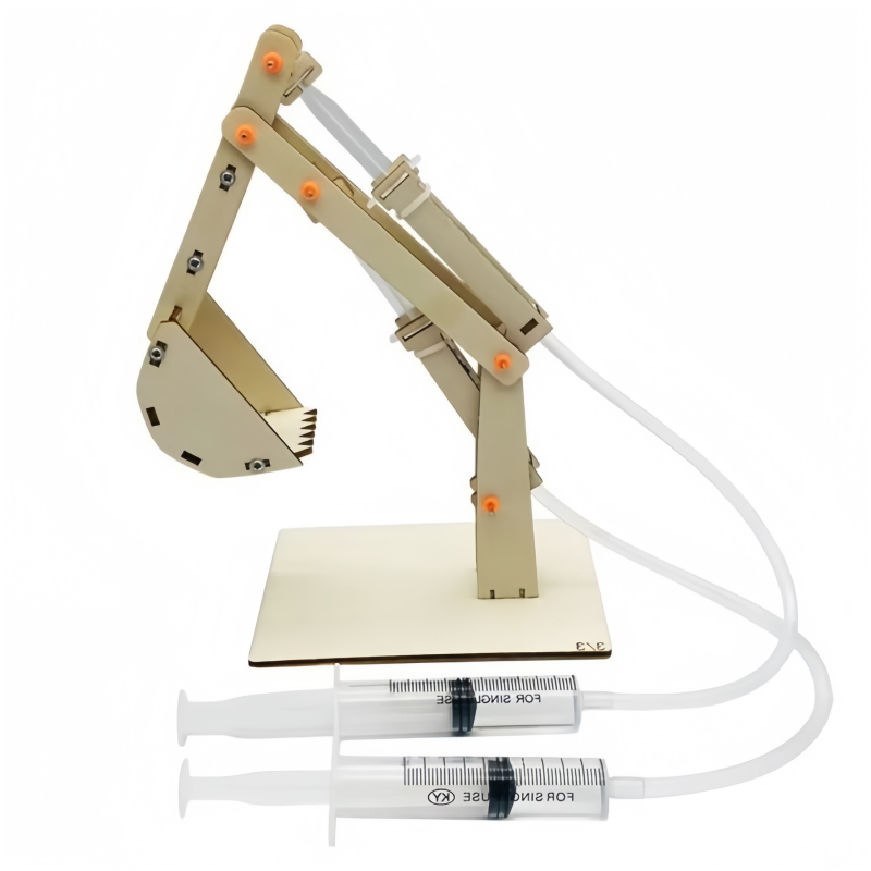 DIY 유압 굴삭기 모델 어린이 과학 장난감 실험 도구 - Science Project Kit 리뷰 및 가격