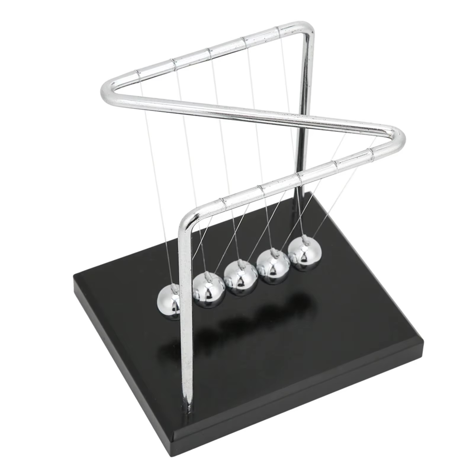 뉴턴 크래들 진자 공 뉴턴 공 기본 책상 장식이 있는  - Newton Cradle Large 리뷰 및 가격