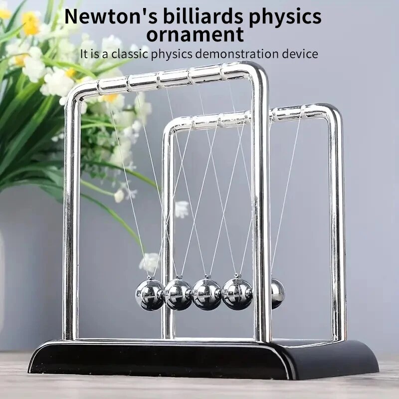 뉴턴 크래들 스틸 밸런스 볼 데스크탑 모션 장난감 물리 - Newton Cradle Large 리뷰 및 가격