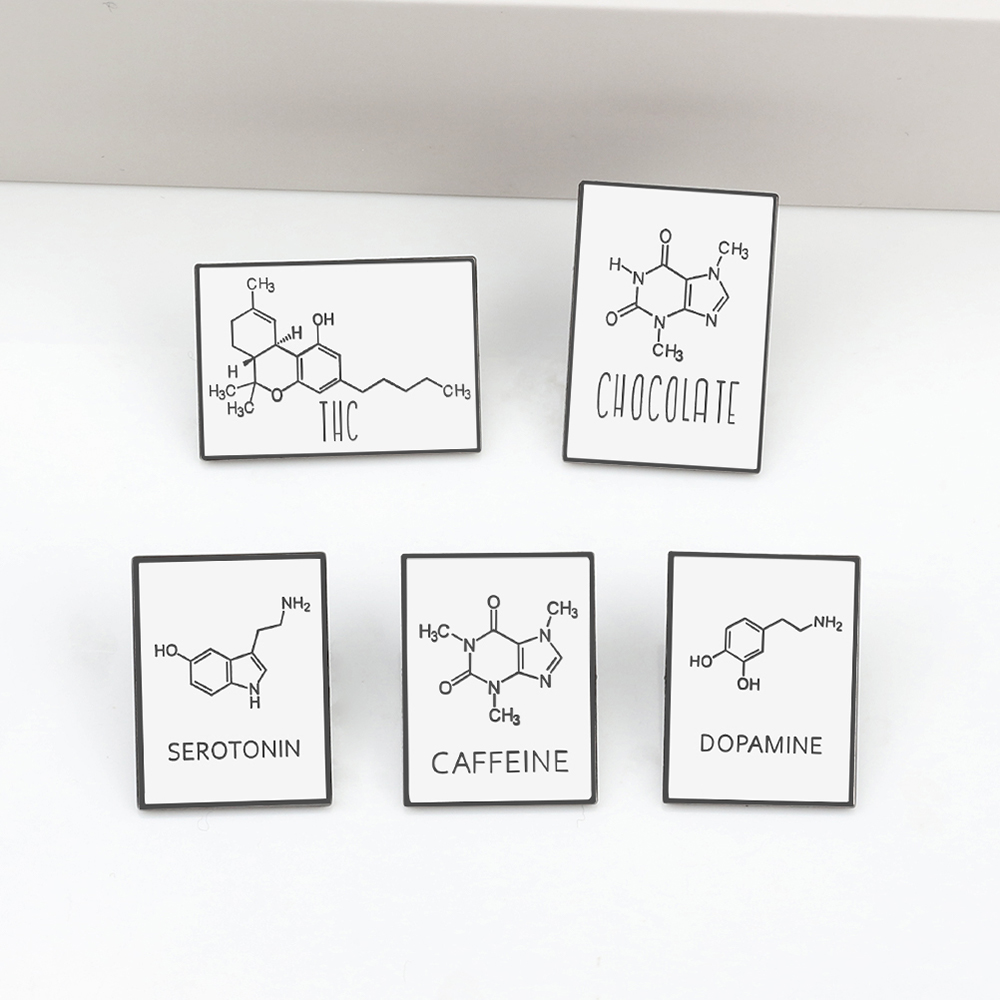 화학 분자 공식 에나멜 핀 창조적 인 과학 카페인 도파 - Science Buddies 리뷰 및 가격